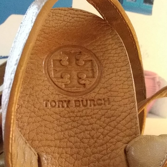 Tory Burch wicker wedges shoes - Picture 6 of 7